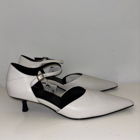 Vagabond Lykke Pumps 37 White Leather - Picture 2 of 4